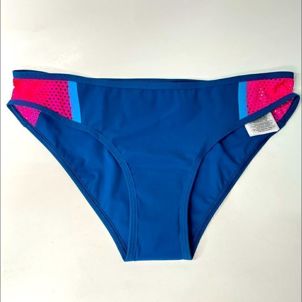 Adidas Bikini Bottom Dark blue and pink infinitex NWT